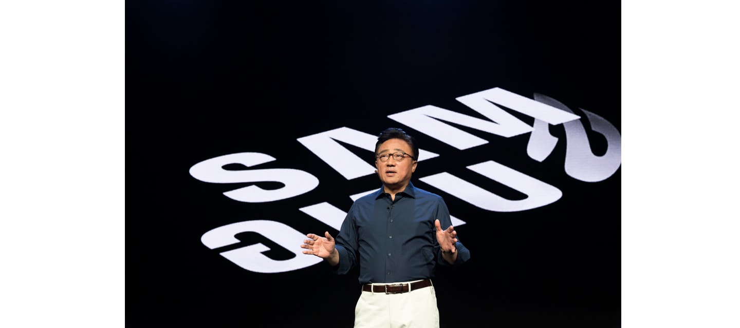 DJ Koh, presidente e CEO da IT & Mobile Communications Division, na Samsung Electronics DJ Koh, presidente e CEO da IT & Mobile Communications Division, na Samsung Electronics.