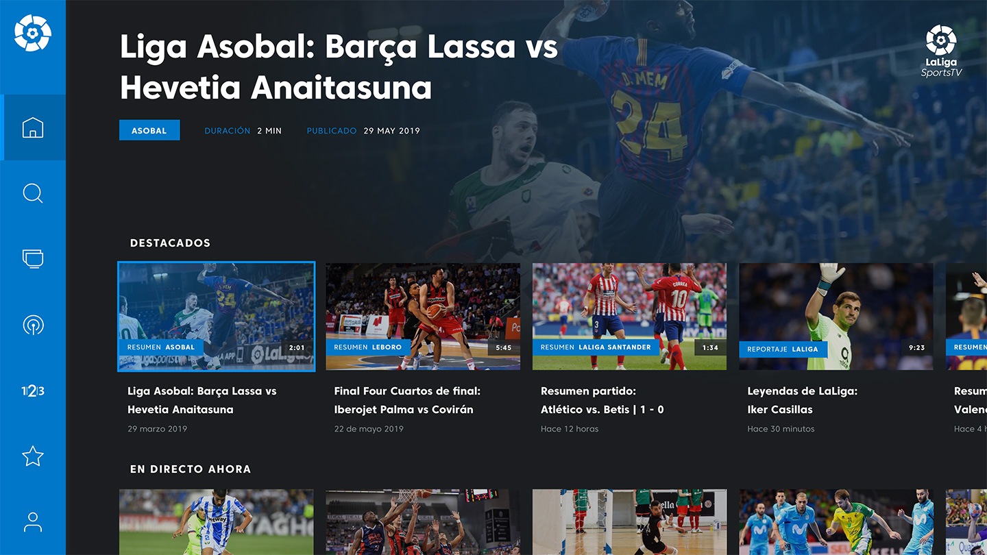 app laliga en samsung smart tv