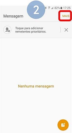 Toque em Mais
