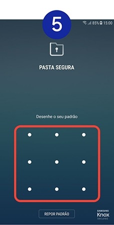 Introduza o código de acesso