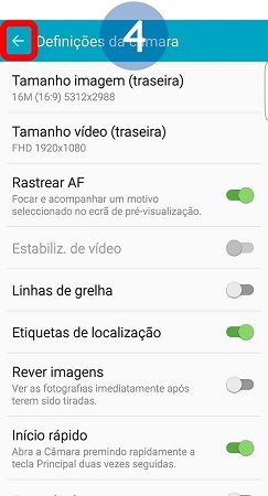 Retroceda sob forma a voltar à pré-visualização