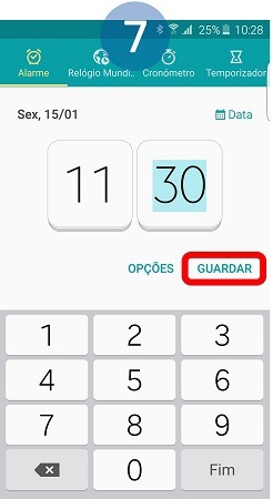 Selecione Guardar