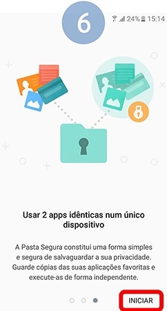 Toque em Iniciar