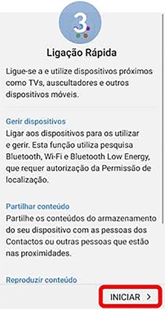 Toque em Iniciar