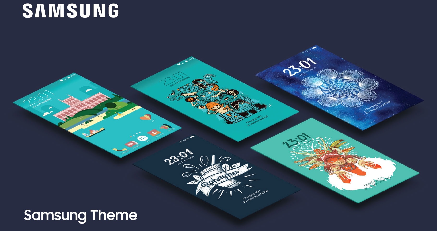 Samsung Paraguay lanza diseños personalizados nacionales para fondos de pantalla Samsung Paraguay lanza diseños personalizados nacionales para fondos de pantalla