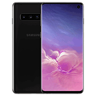 Galaxy S10 Prism Black front and rear