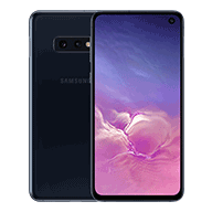 Galaxy S10e Prism Black front and rear