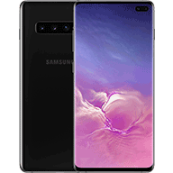 Galaxy S10+ Prism Black front and rear