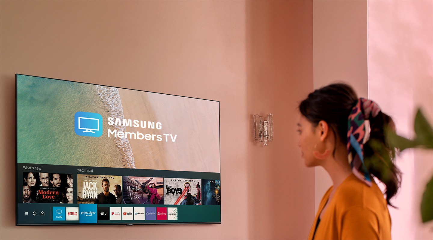 samsung members tv