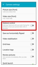 gesture control