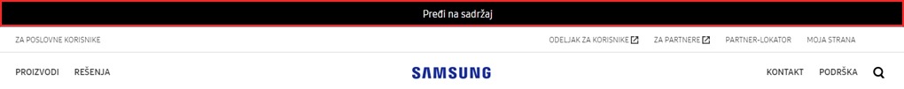 slučaj: Pristup vezama ka drugim odeljcima i njihovo korišćenje