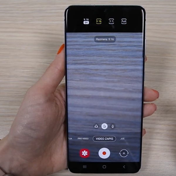 Postavka 8K video zapisa Postavka 8K video zapisa