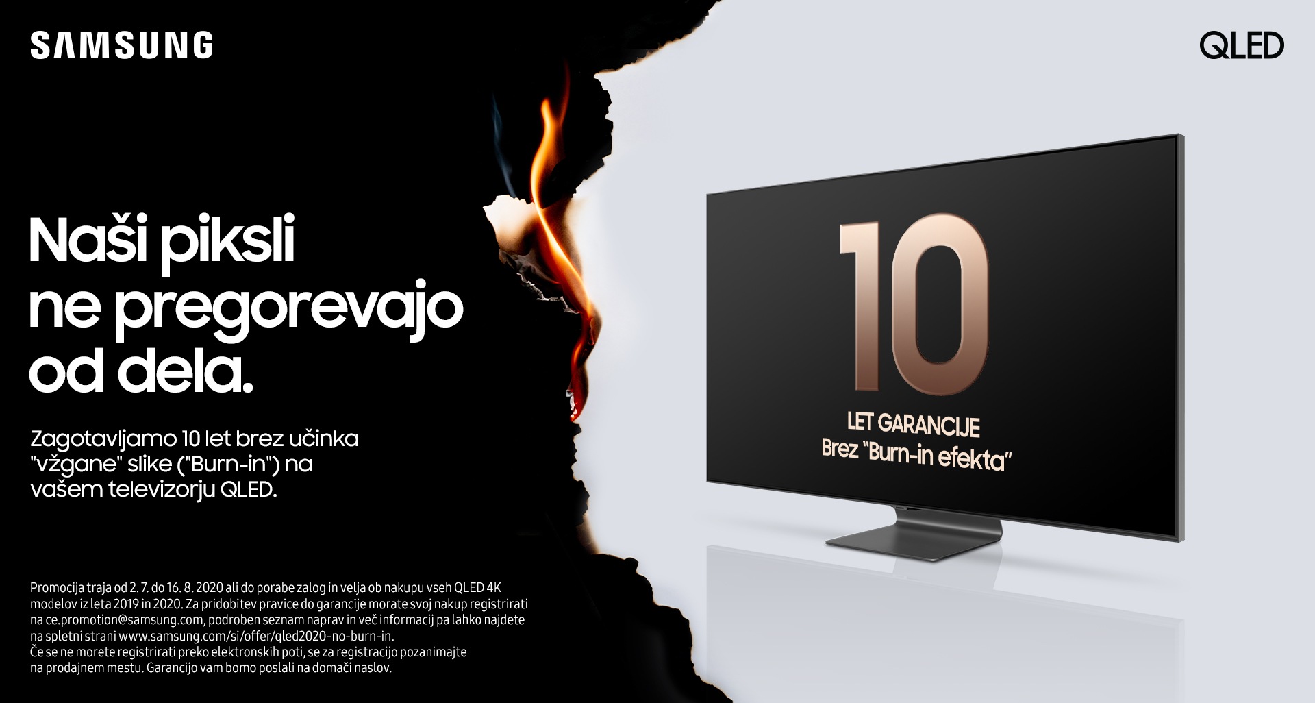 no burn in promocija