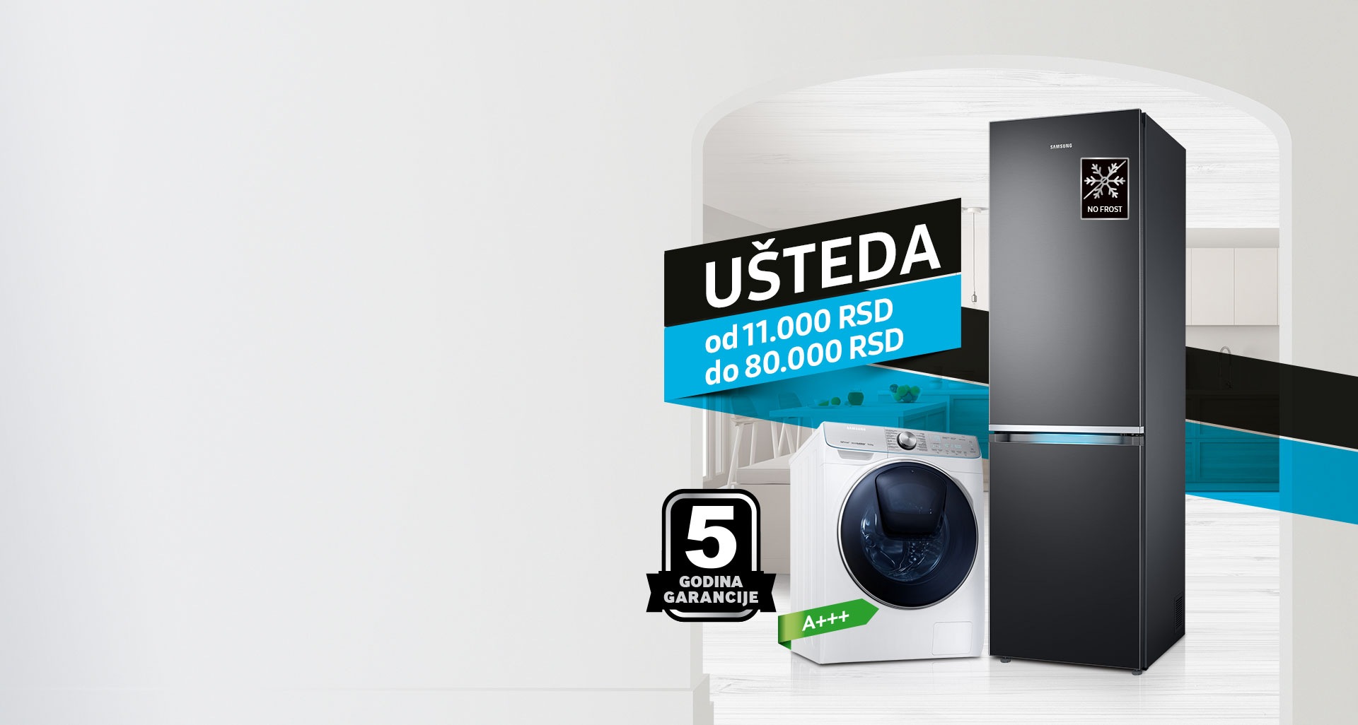 Pametna računica: Kupovinom Samsung bele tehnike štedi energiju i uštedi do 80.000 RSD