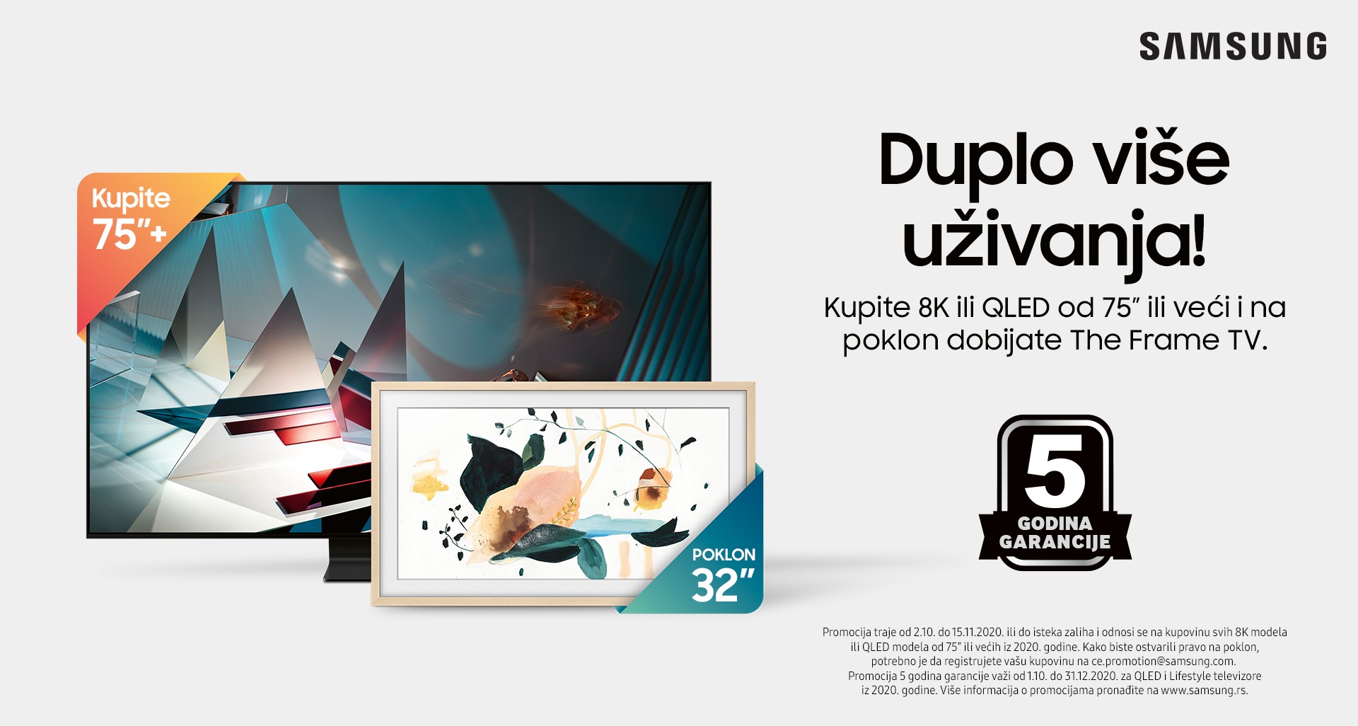Duplo više uživanja! Duplo više uživanja!