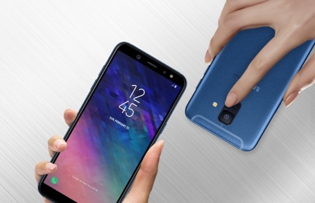Senzor otiska prsta na telefonu A6/A6+