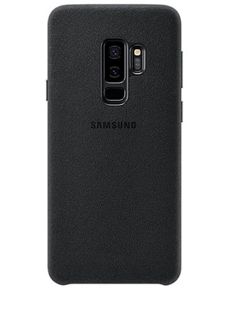 Galaxy S9+ Alcantara Cover, Black