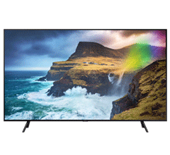 تلفزيون QLED ذكي بشاشة مسطحة Q70 مقاس 75 بوصة بجودة 4K (2019)