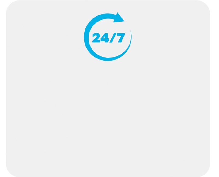 A 24/7 symbol