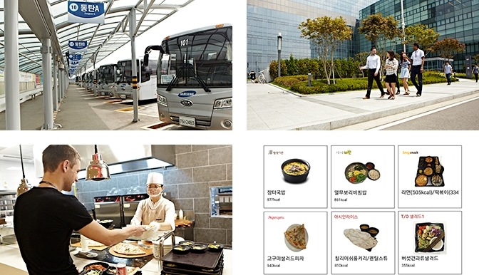 Image representing flexibility and convenience in working at samsung