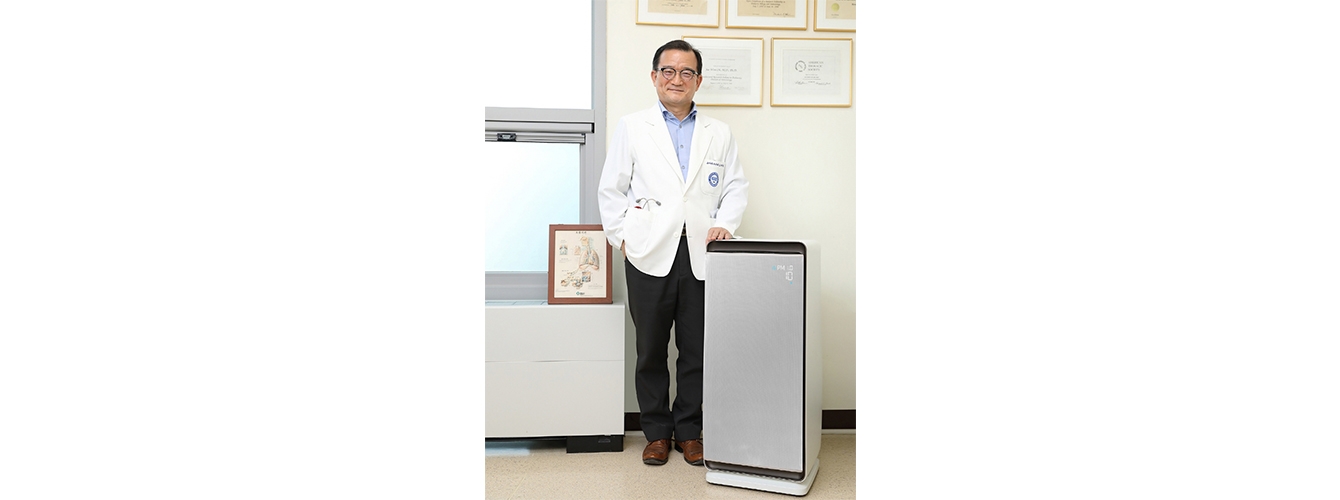 한양대학교 의과대학 소아청소년과 오재원 주임교수와 ‘삼성 큐브’