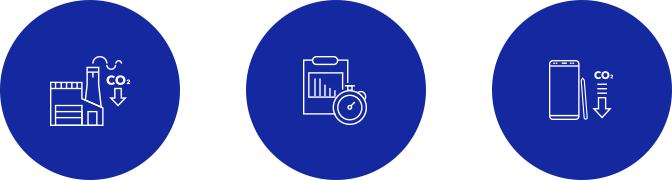 icons for the strategies and action plans to cope with climate change