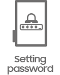 Setting password