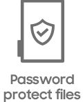 Password protect files