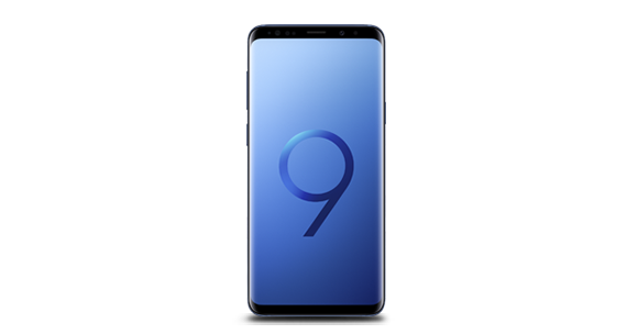 Front perspective Galaxy S9/S9+