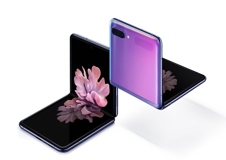 Galaxy Z Flip Front and Back Galaxy Z Flip Front and Back