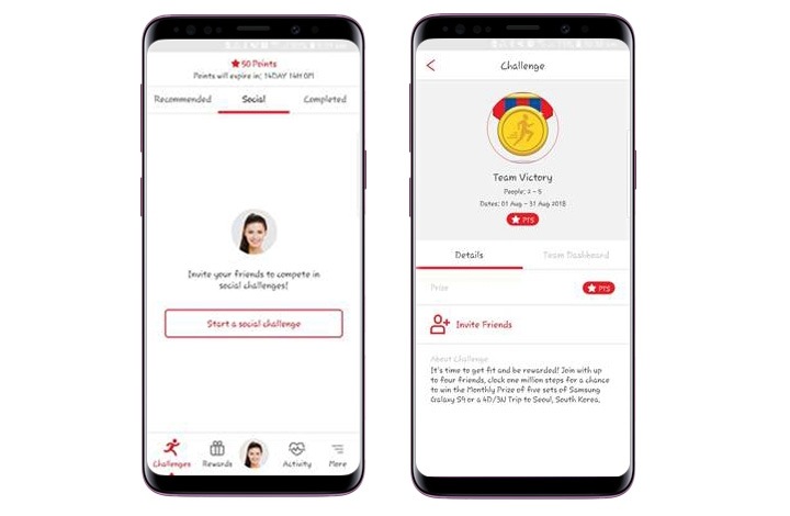 Challenge apps Challenge apps
