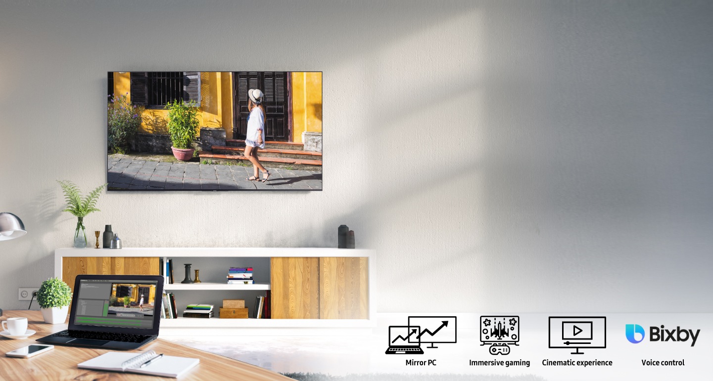 Work, play and enjoy more with Samsung TVs