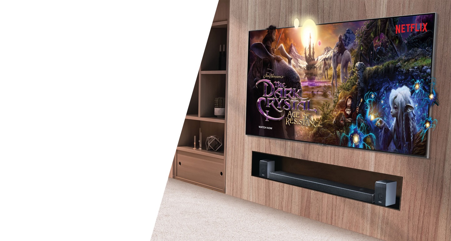 Latest entertainment with the No.1 TV & Soundbar brand