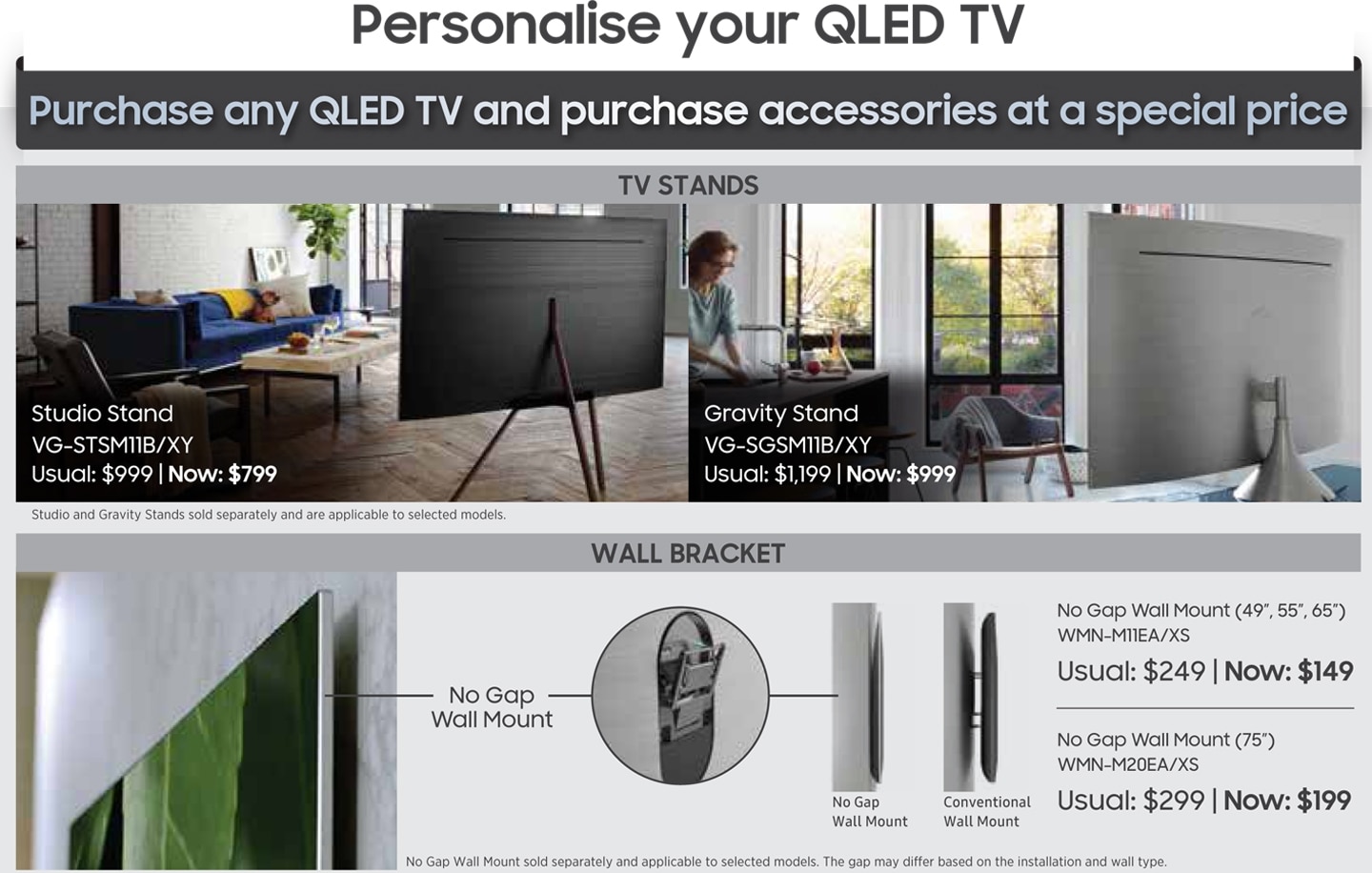 Personalise your QLED TV