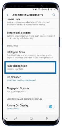 Tap Face Recognition