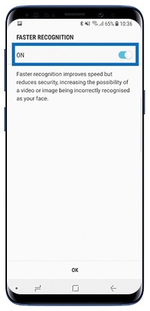 Enabling Face Lock