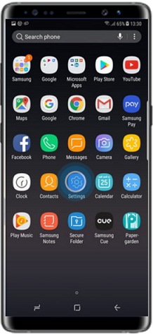Tap Settings