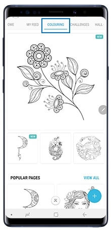 tap-colouring