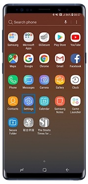 Tap Settings