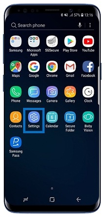 Tap Settings
