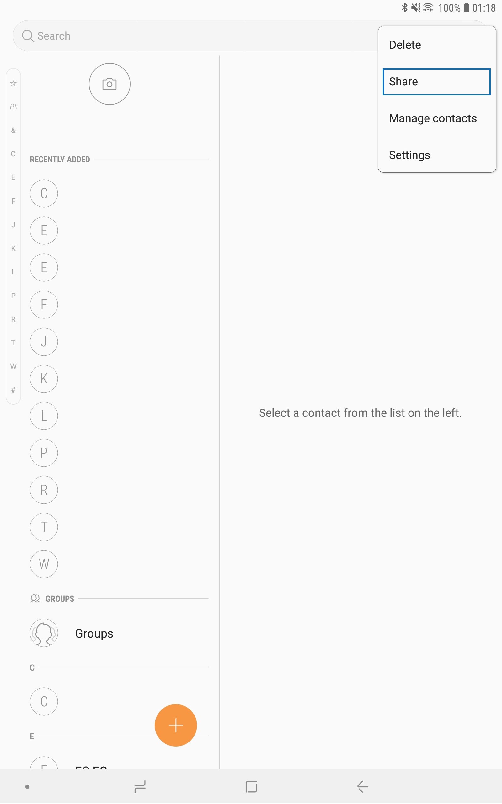 Tap Share