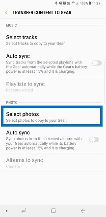 Select photos