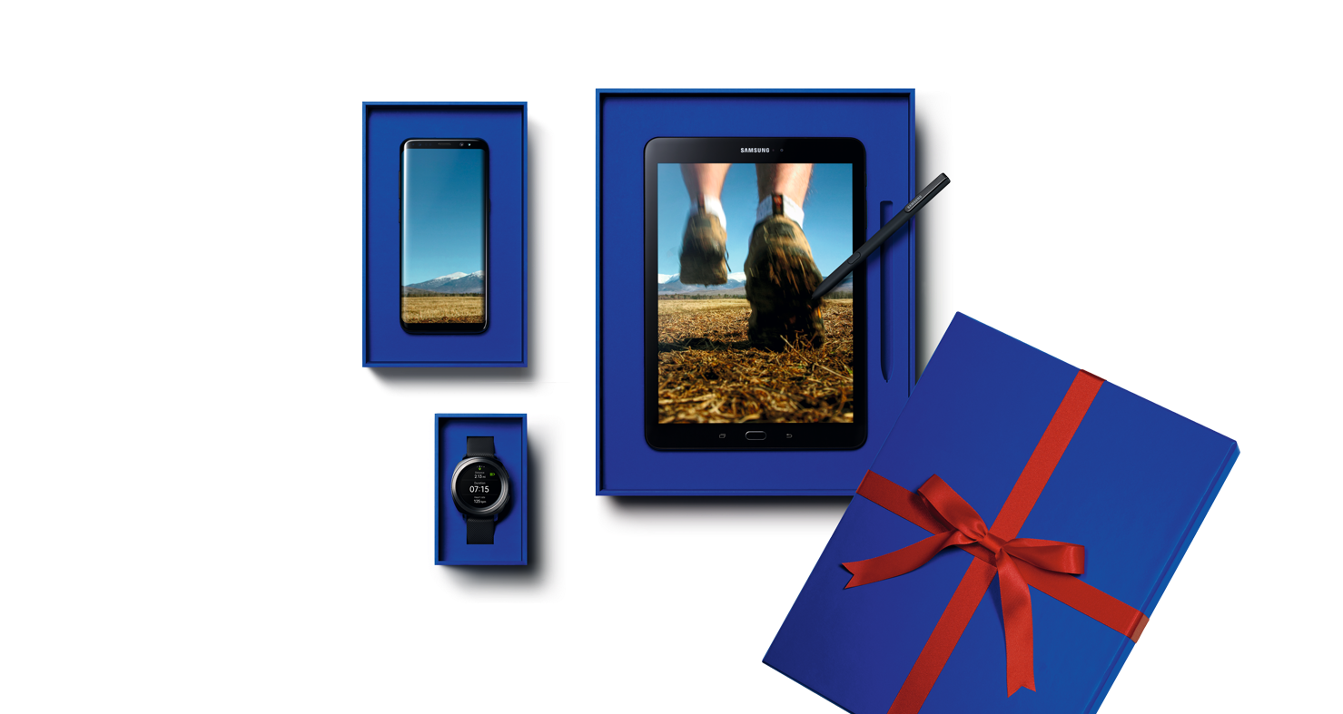 galaxy s8, gear sport, galaxy tab s3, s pen