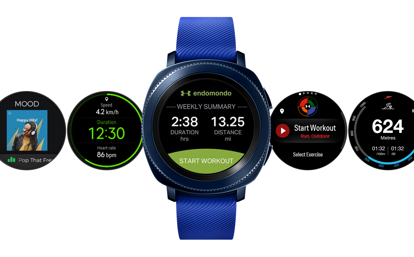 Samsung Gear S3 in Gear Sport aplikacije