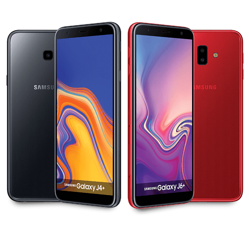 Odkrijte Samsung Galaxy J4+ in J6+ mobilni telefon