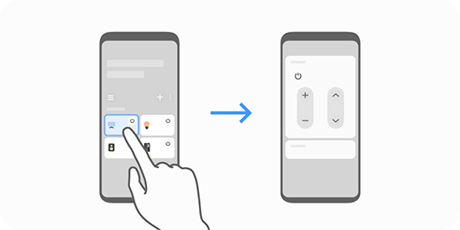 Klepnutím na spodnú časť karty zariadenia v aplikácii SmartThings zobrazíte ďalšie možnosti