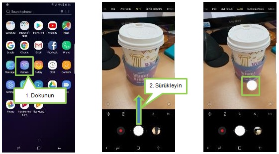 Galaxy S9 & S9+ (SM-G960F & SM-G965F) Ekstra bir kamera düğmesi nasıl eklenir?