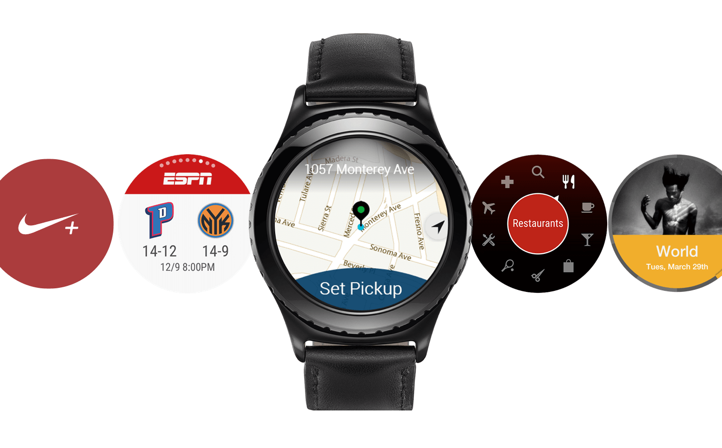 Samsung Gear S2 Uygulamalar