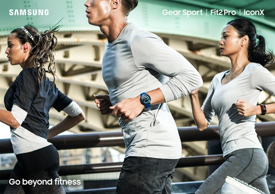三星全新進化穿戴裝置-Gear Sport、Gear Fit2 Pro、Gear IconX 三星全新進化穿戴裝置-Gear Sport、Gear Fit2 Pro、Gear IconX