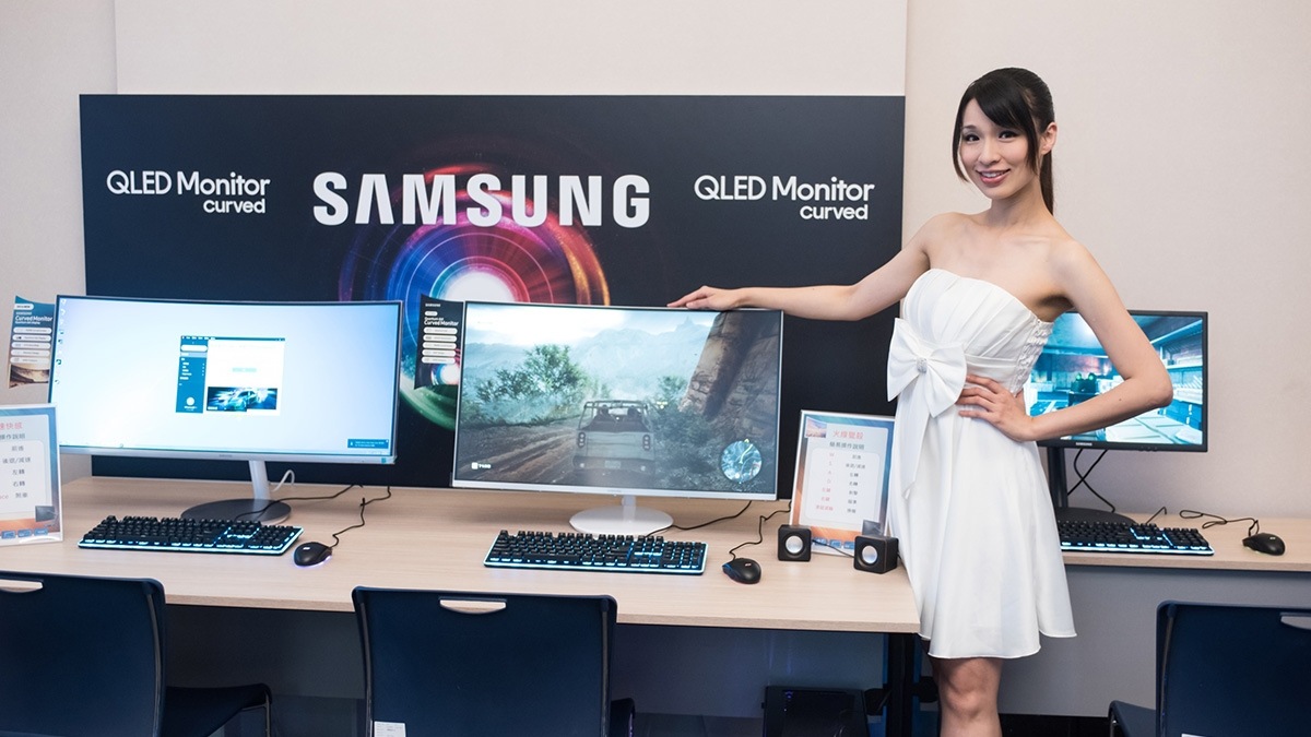 三星全新金屬量子點曲面顯示器 稱霸視界顛覆新極限 三星全新金屬量子點曲面顯示器 稱霸視界顛覆新極限